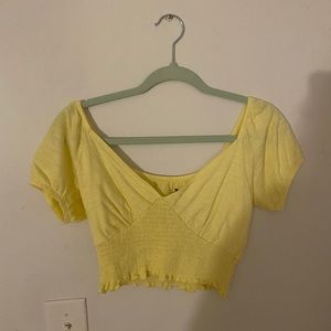Pacsun yellow top